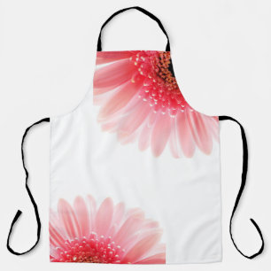 Fresh Pink Gerbera Daisy Photograph Apron