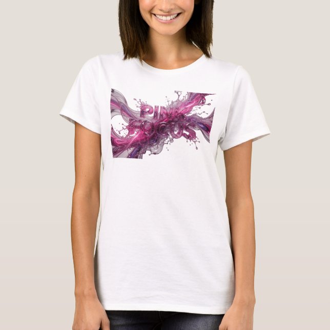 Fresh Pink PINK FOCUS Statement Tee (Front)