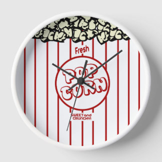Fresh Popcorn Clock
