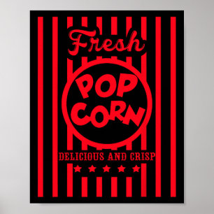 Fresh Popcorn Costume For Halloween Poster