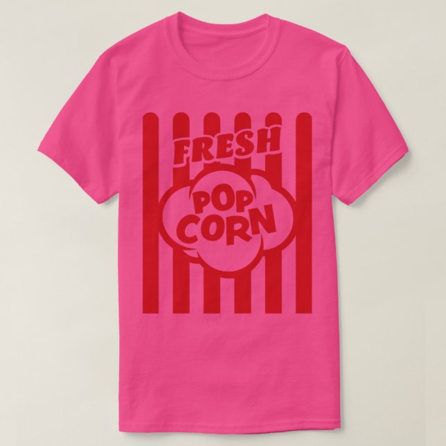 Fresh Popcorn Costume for Halloween T-Shirt (Design Front)