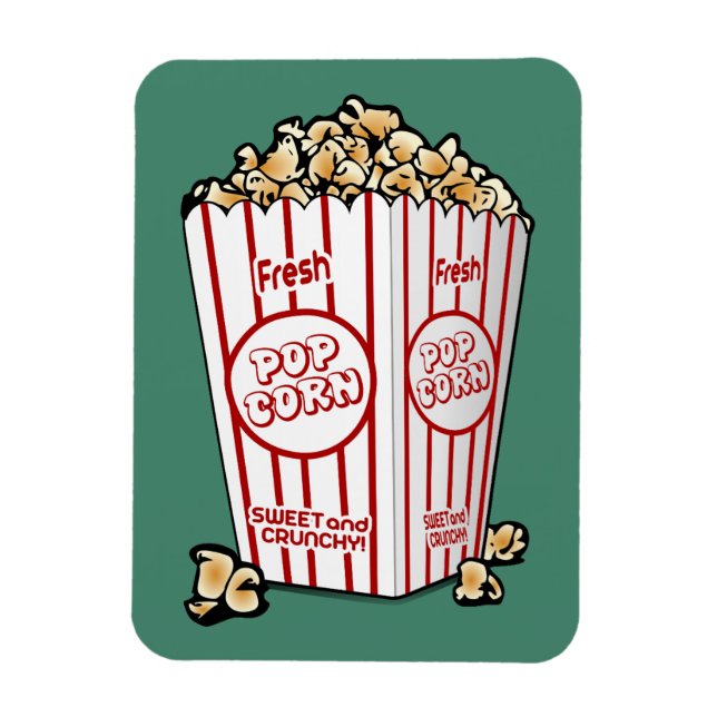 Fresh Popcorn Magnet (Vertical)