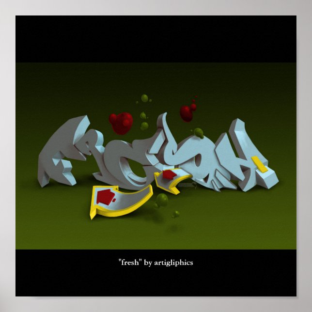 "FRESH" POSTER (Front)