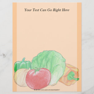 Fresh Produce Letterhead Stationery