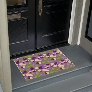 Fresh Purple Eggplant Doormat