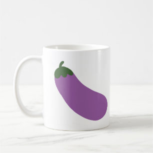 Fresh Purple Eggplant Vegetable Garden Gift Coffee Mug