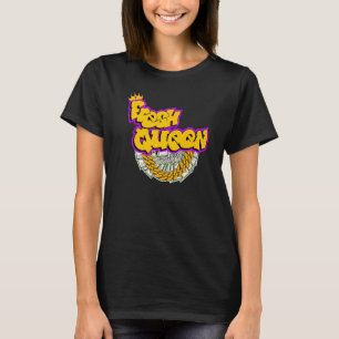 Fresh Queen Melanin Mum Boss Women Black Business  T-Shirt