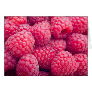 Fresh raspberries