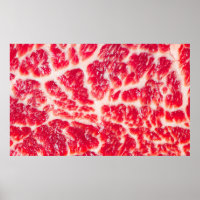 Fresh raw beef steak marbled meat texture close up