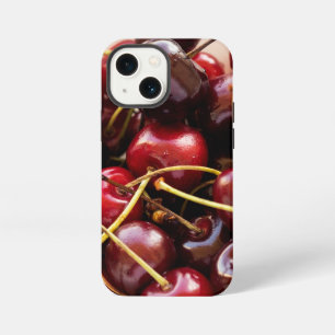 Fresh Red Cherries in a Bowl Photograph iPhone 13 Mini Case