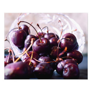 Fresh Red Cherries Photograph