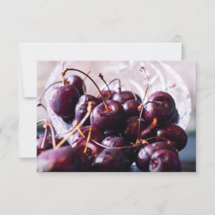 Fresh Red Cherries Photograph