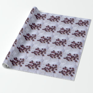 Fresh Red Cherries Photograph Wrapping Paper