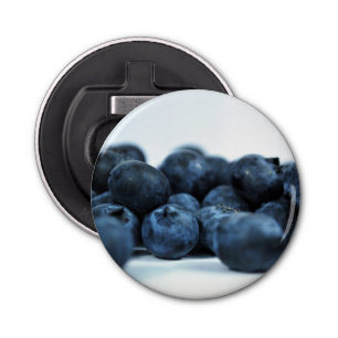 Fresh Ripe Blueberries Bottle Opener