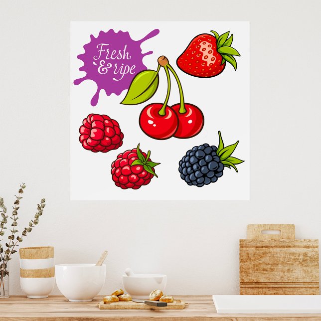 Fresh Ripe Fruit Poster (Creator Uploaded)