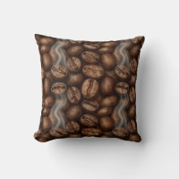 Fresh Roasted Coffee Beans Steam Aroma