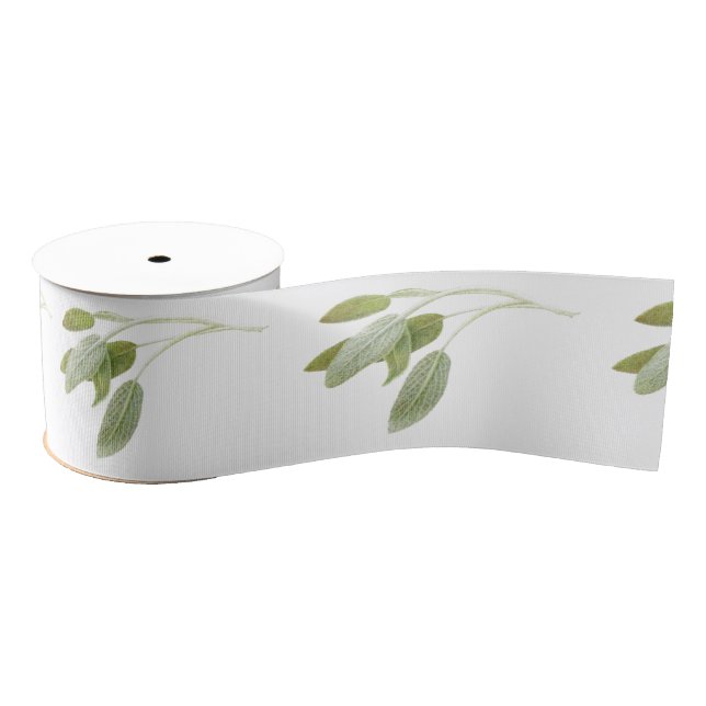 FRESH SAGE 3" Wide Grosgrain Ribbon (Spool)