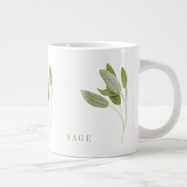 FRESH SAGE Big Mug (Right)