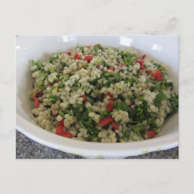 Fresh Salad Postcard (Front)