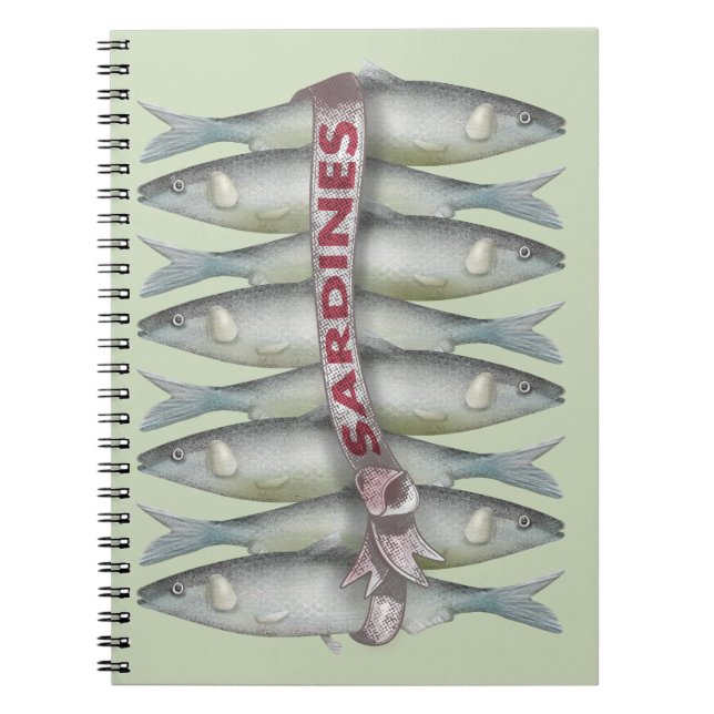 Fresh Sardines Notebook (Front)