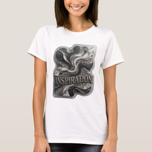 Fresh Silver INSPIRATION Slogan Tee (Front)