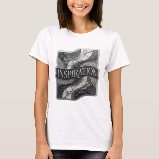 Fresh Silver INSPIRATION Statement Tee (Front)