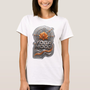 Fresh Silver YOGA MOOD Wearable Art T-Shirt