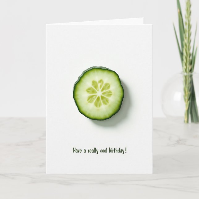 Fresh Slice Birthday Card (Front)