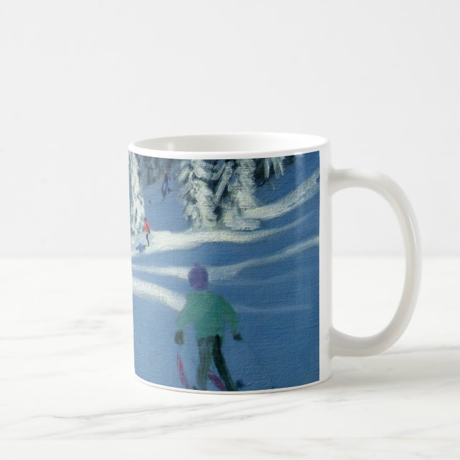Fresh Snow Morzine France Coffee Mug (Right)