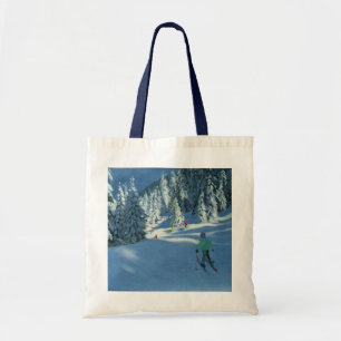 Fresh Snow Morzine France Tote Bag