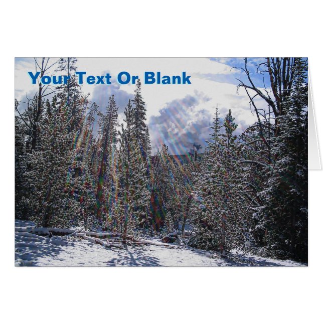 Fresh Snow On Rapid Lightning (Front Horizontal)