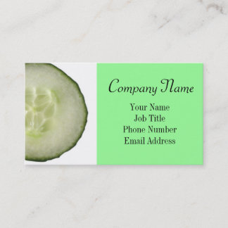 Fresh Spa and Aesthetician Business Card