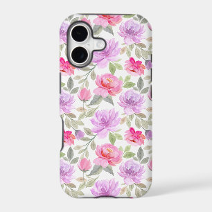 Fresh Spring Vibe: Pink and Purple Floral Design
