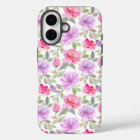 Fresh Spring Vibe: Pink and Purple Floral Design