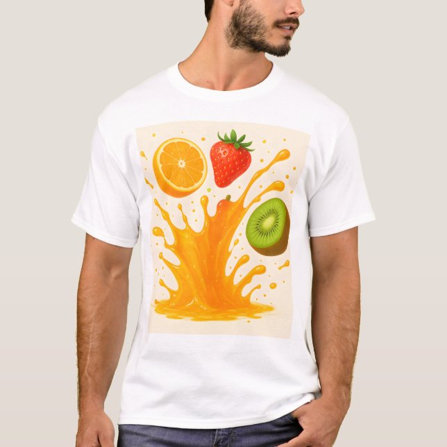 Fresh Squeeze – Juice Bar Vibes T-Shirt (Front)