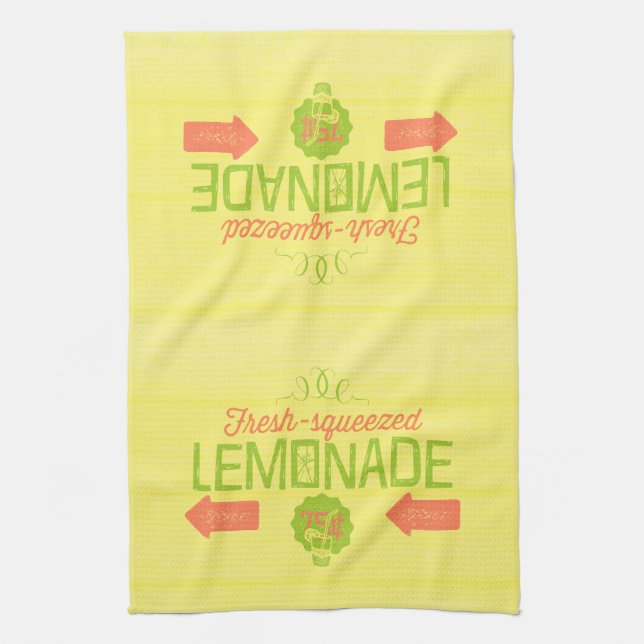 Fresh Squeezed Lemonade Tea Towel (Vertical)