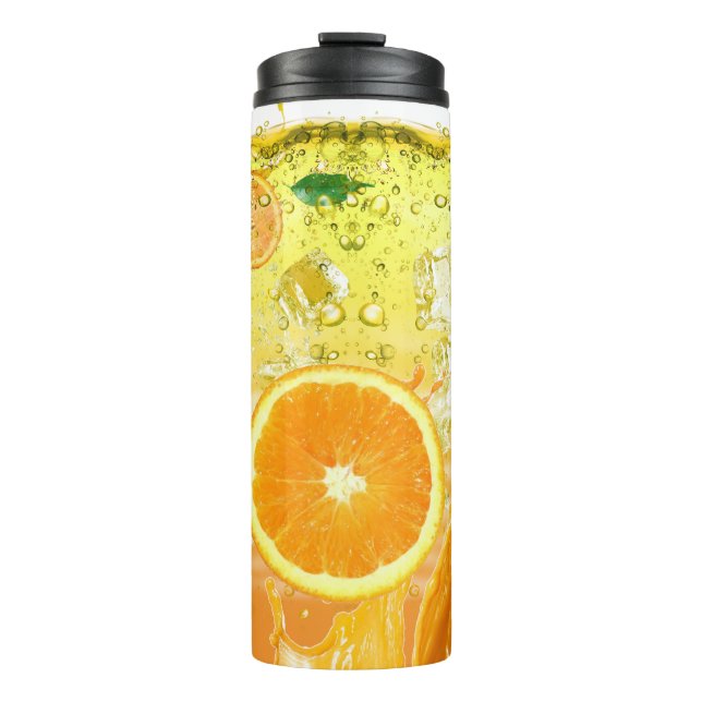 Fresh Squeezed Orange Juice Thermal Tumbler (Front)