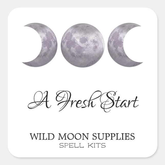 Fresh Start Spell Kit Labels (Front)
