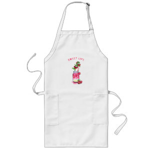 Fresh Sweet Cherry Juice Cool Drink - Summer Party Long Apron