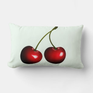 Fresh Sweet Cherry Lumbar Cushion