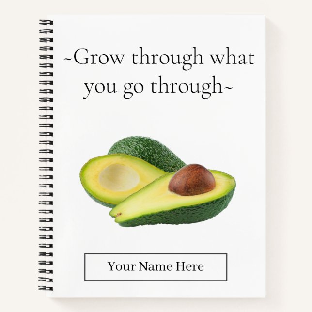 Fresh Thoughts Quote Notebook (Front)