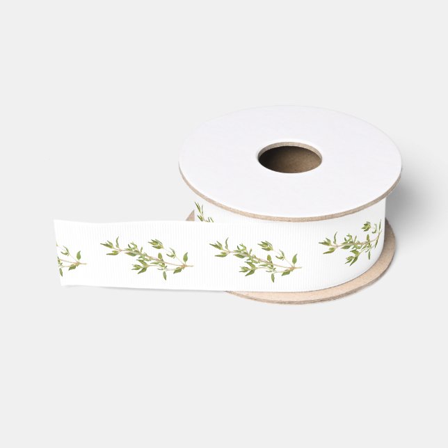 FRESH THYME 1.5" Wide Grosgrain Ribbon (Spool)