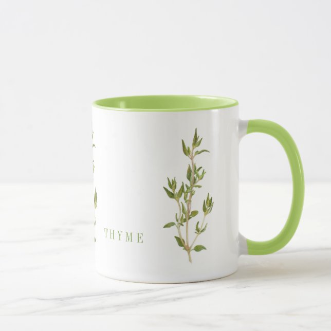 FRESH THYME Lime Combo Mug (Right)