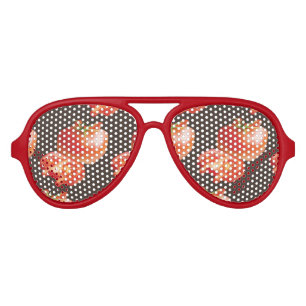 Fresh Tomato Aviator Sunglasses