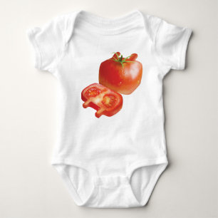 Fresh Tomato Baby Bodysuit