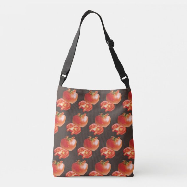 Fresh Tomato Crossbody Bag (Back)