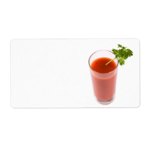 Fresh tomato juice cocktail