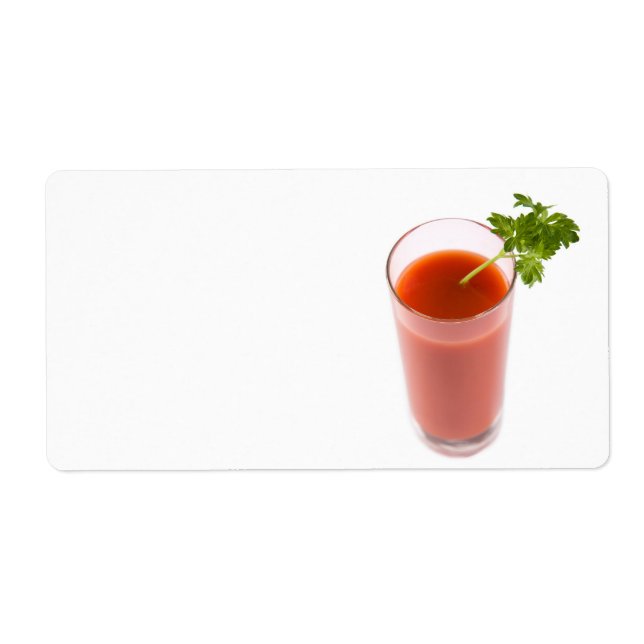 Fresh tomato juice cocktail (Front)