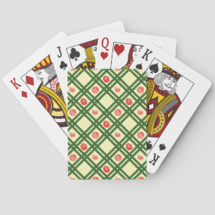 Fresh Tomatoes Gardener Pattern Playing Cards