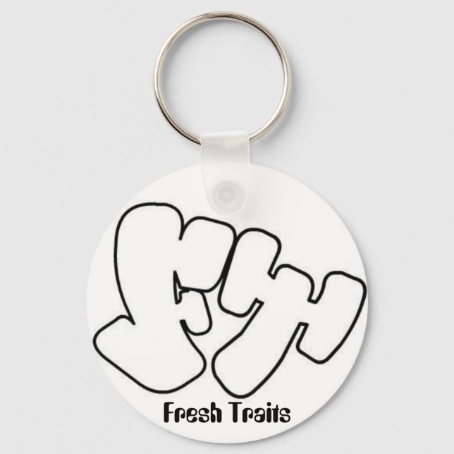 fresh traits simple key chain (Front)